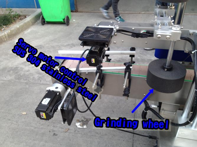 دستگاه برچسب زدن بطری کوچک افقی / دستگاه اعمال برچسب اتوماتیک