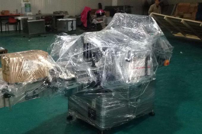 دستگاه برچسب زدن ویال آلومینیوم Opp برای بطری گرد ، دستگاه برچسب زدن صنعتی