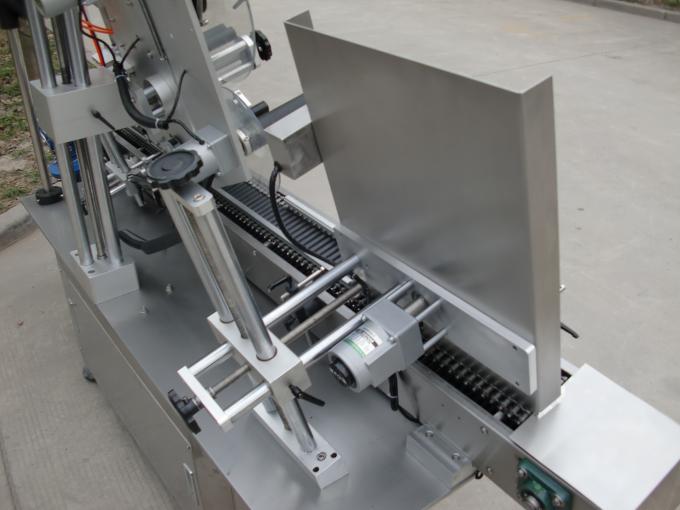 قوطی های کوچک و دور گرد چسب لیبل چسب ، دستگاه برچسب برچسب بطری سیاه چشم برای مواد آرایشی