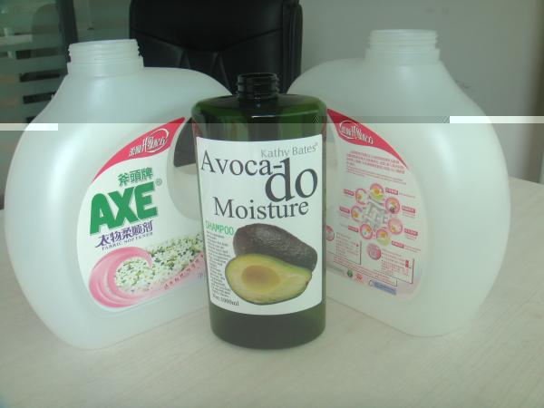 WT-650GS دستگاه برچسب دو طرف استیکر برای بطری بیضی شامپو