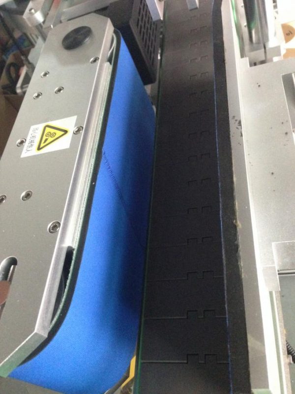 دستگاه برچسب زدن خود چسب ، دستگاه اعمال کننده برچسب یک طرفه / دو طرفه برای درب بطری