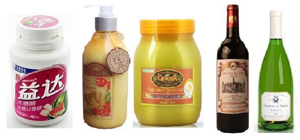 ماشین برچسب زدن بطری حیوان خانگی گرد ، برچسب زن خودکار چسب چسب