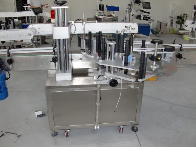 بطری های پلاستیکی و شیشه ای PLC اتوماتیک ماشین برچسب زدن دو طرفه برچسب اتوماتیک موتور سروو را کنترل می کند