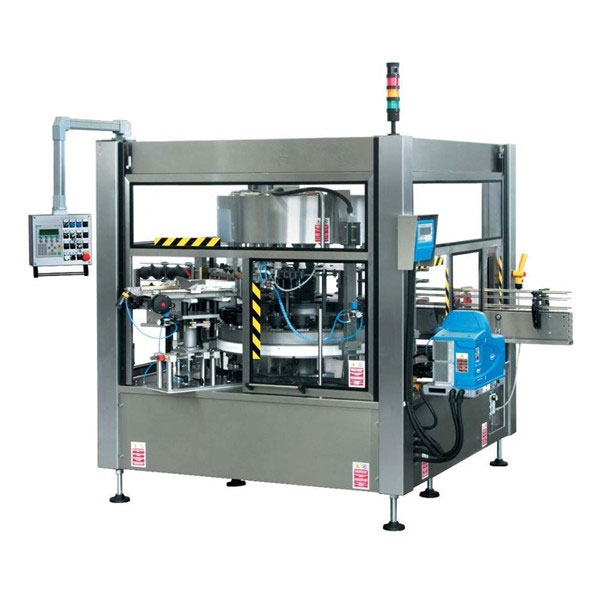 CE کامل اتوماتیک بطری اتوماتیک برچسب روتاری برچسب زدن