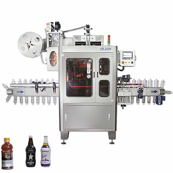 دستگاه برچسب زدن آستین جمع کننده ضد زنگ تمام بدن با سرعت بالا 200BPM 3.5KW