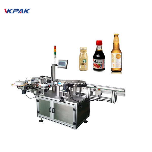 سیستم برچسب زدن دور بسته جهت بطری گرد