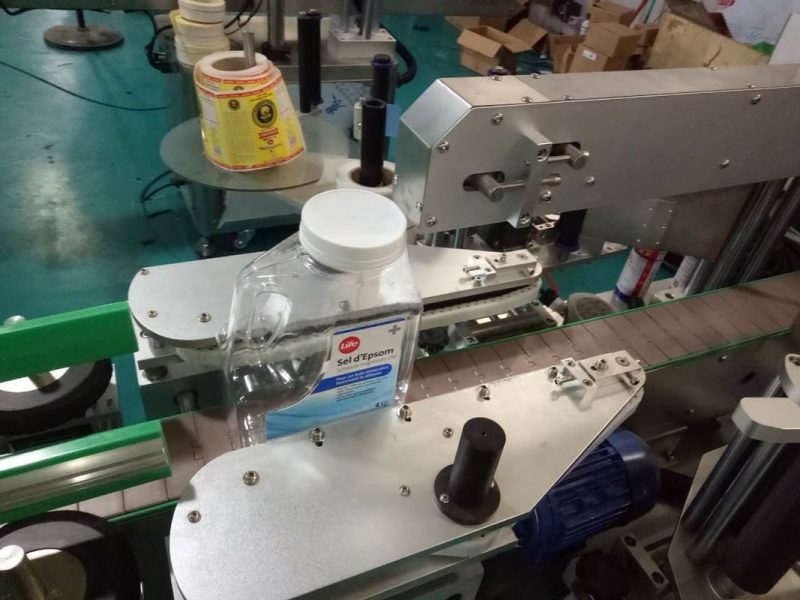 دستگاه برچسب زدن بطری مربعی بطری دو طرفه چین SUS304 با تامین کننده محصولات مراقبت شخصی