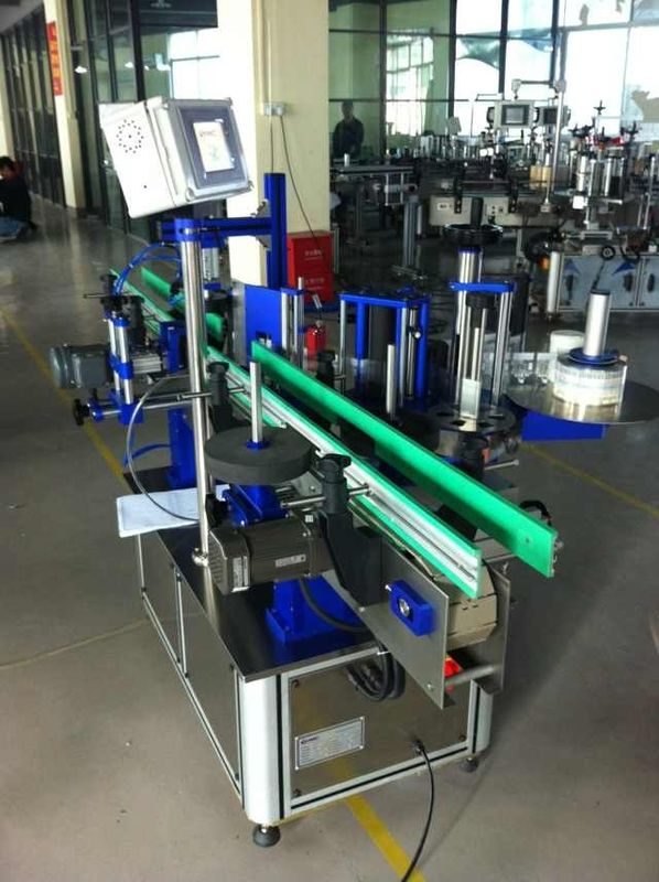 ماشین برچسب زنی بطری گرد 1500 واتی برای نوشیدنی / غذا / تامین کننده مواد شیمیایی