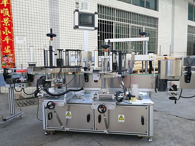 دستگاه برچسب زدن دو چسبنده جلو و عقب با صفحه لمسی کاملاً اتوماتیک